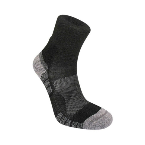 Bridgedale WoolFusion® Trail Light Black - Siyah Outdoor Erkek Çorabı için detaylar