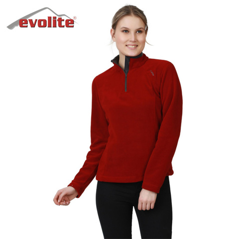 Evolite Fuga Bayan Mikro Polar Sweater - Bordo için detaylar