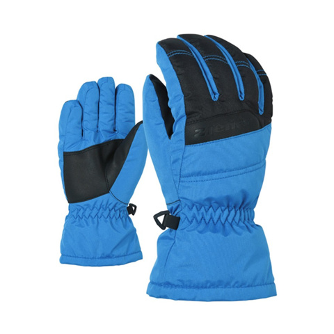 Ziener Lamosso Junior Ski Gloves Persian Blue - Mavi Çocuk Kayak Eldiveni için detaylar