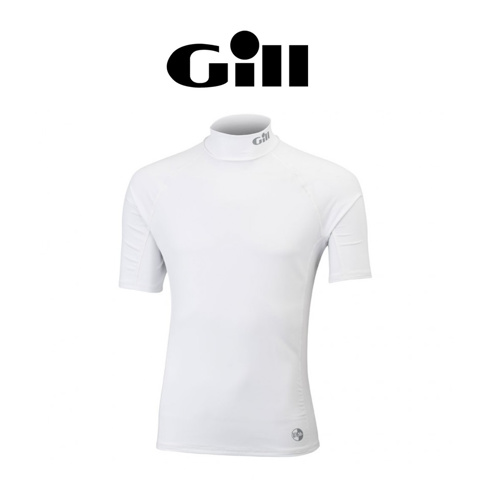 Gill Junior UV Rash Vest SS - White için detaylar
