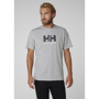 Helly Hansen Logo T-Shirt - Grey Melange için detaylar