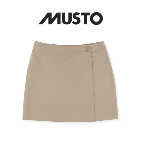 Musto Women's Evo UV Fast Fry Skort - Light Stone için detaylar