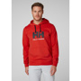 Helly Hansen Logo Hoodie - Flag Red için detaylar