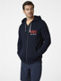 Helly Hansen Logo Full Zip Hoodie - Navy için detaylar