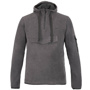 Puhu Erkek Kapüşonlu Polar Sweatshirt - Gri için detaylar